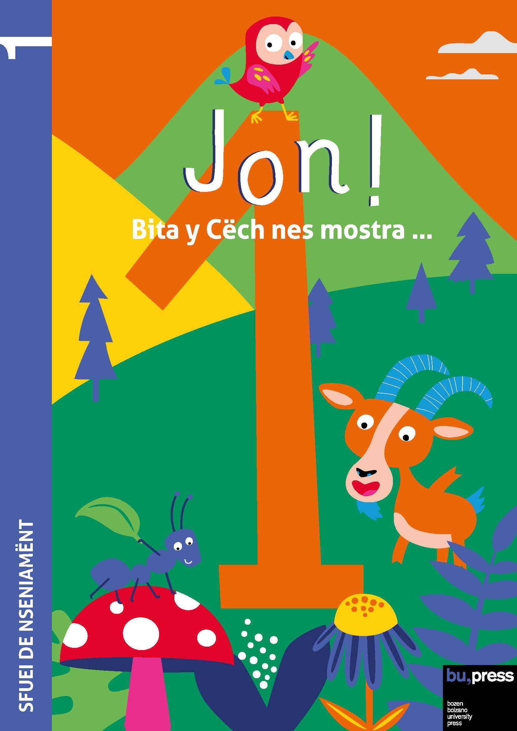 Cover of Jon! 1 – Sfuei de nseniamënt Cover of Jon! 1 – Sfuei de nseniamënt