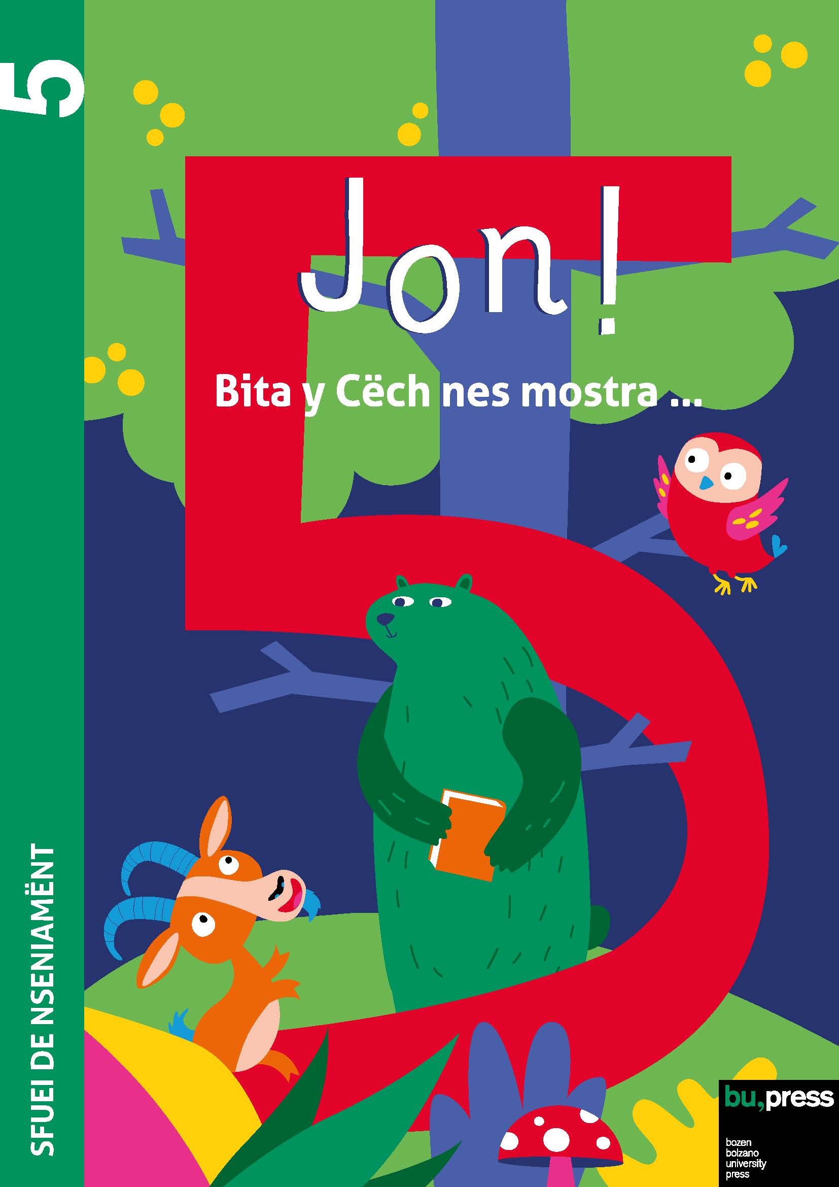 Cover of Jon! 5 – Sfuei de nseniamënt Cover of Jon! 5 – Sfuei de nseniamënt