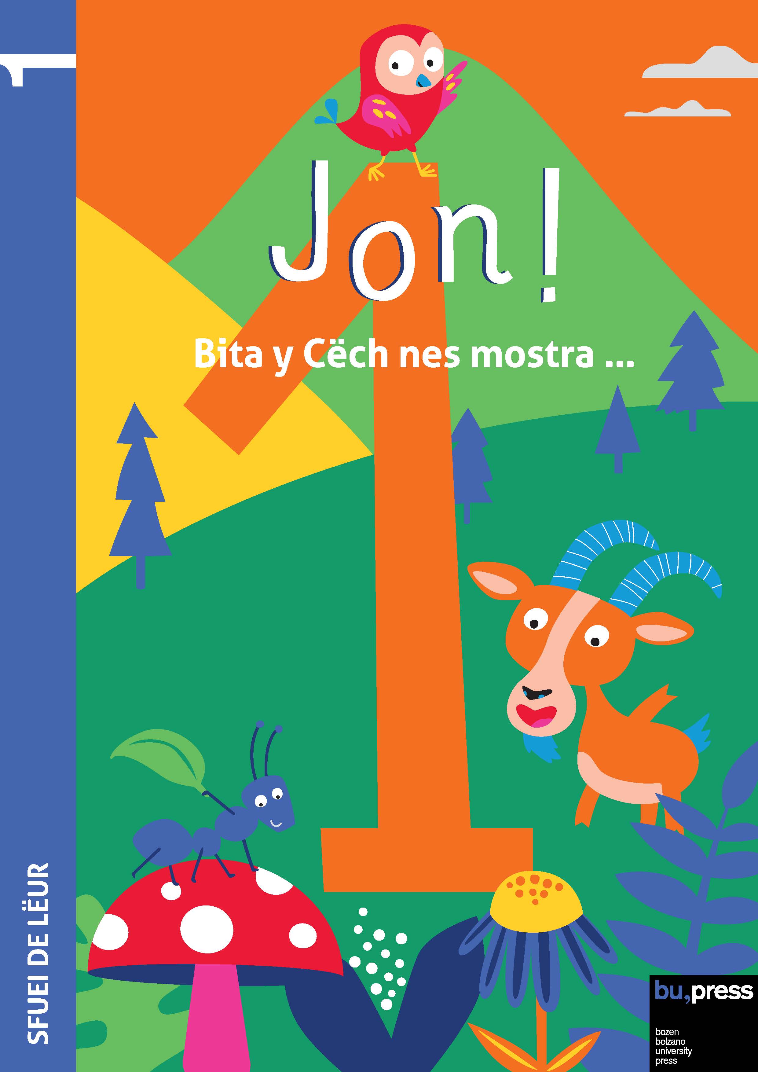 Cover of Jon! 1 – Sfuei de lëur Cover of Jon! 1 – Sfuei de lëur