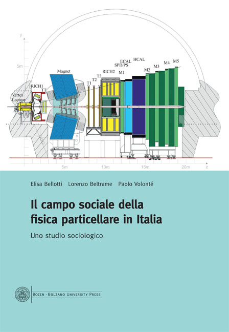 Cover of Il campo sociale della fisica particellare in Italia