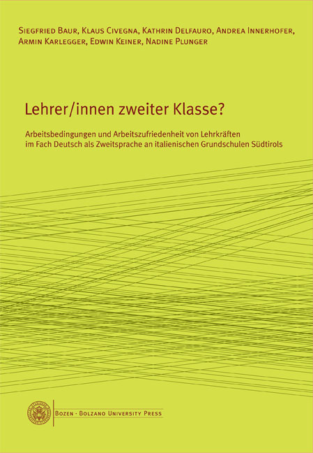 Cover of Lehrer/innen zweiter Klasse?