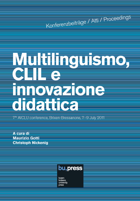 Cover of Multilinguismo, CLIL e innovazione didattica