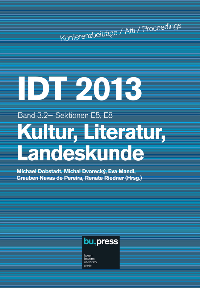 Cover of IDT 2013/3/2 Kultur, Literatur, Landeskunde