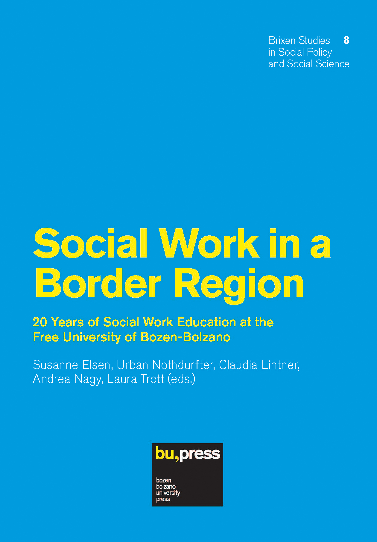 Cover of Social Work in a Border Region