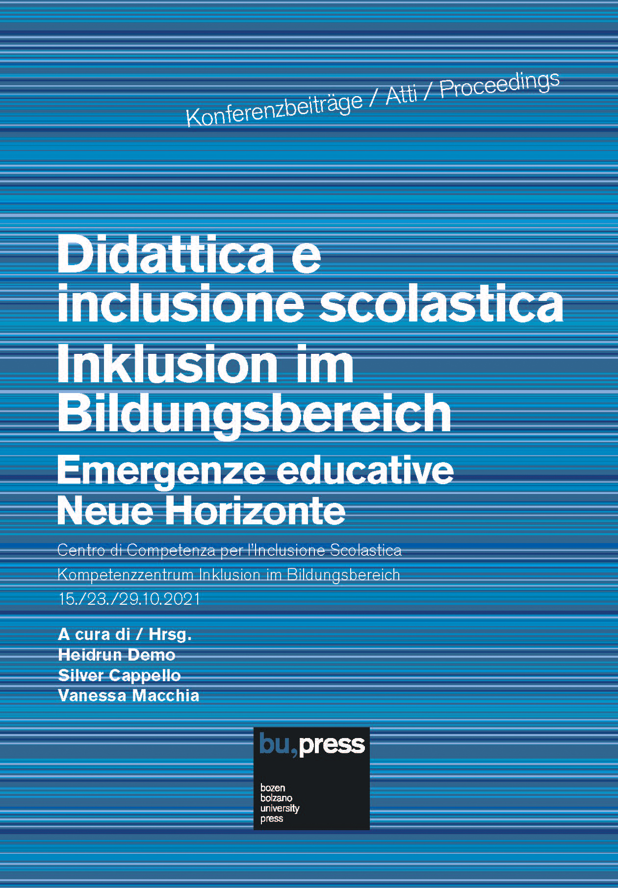 Cover of Didattica e inclusione scolastica – Inklusion im Bildungsbereich
