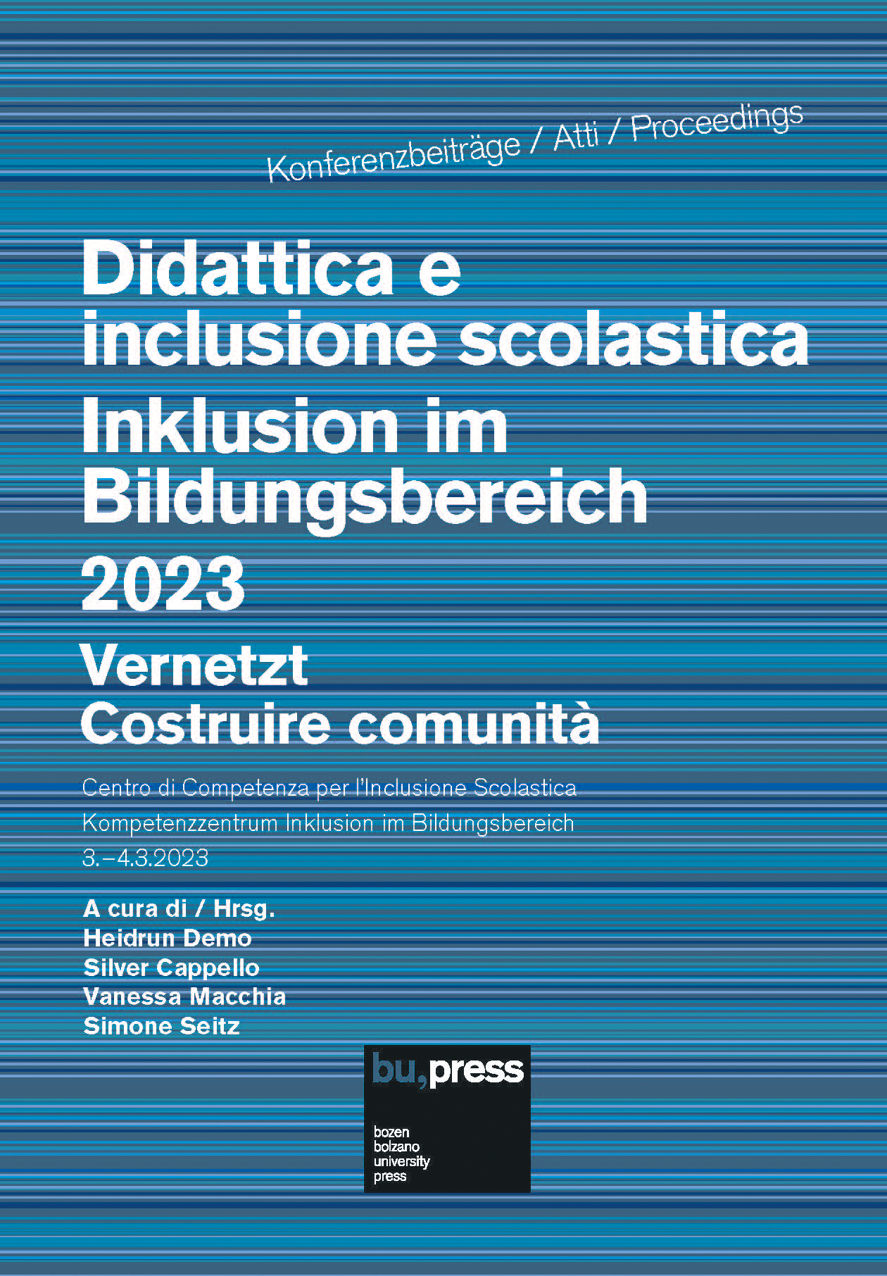 Cover of Didattica e inclusione scolastica – Inklusion im Bildungsbereich 2023