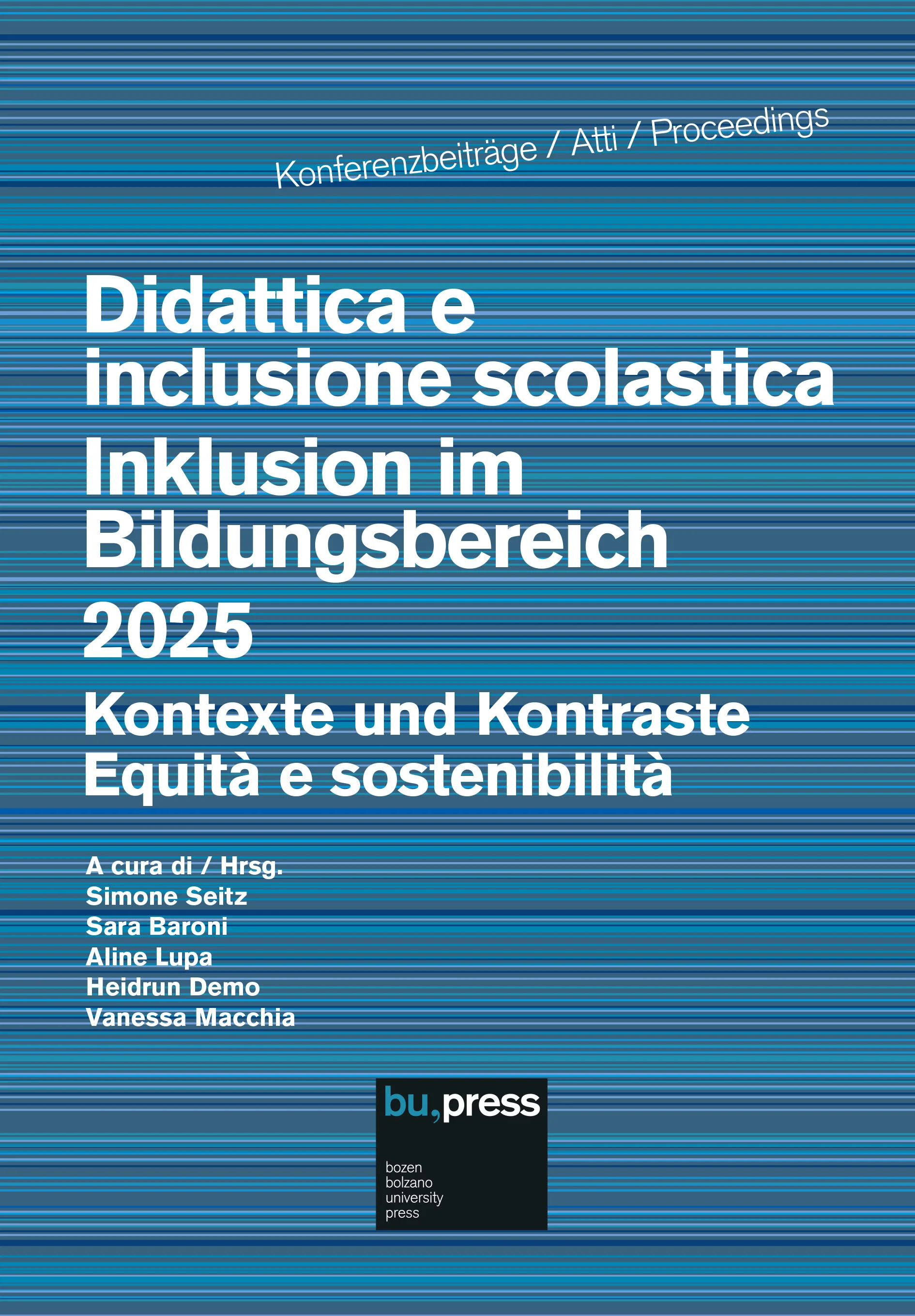 Cover of Didattica e inclusione scolastica – Inklusion im Bildungsbereich 2025